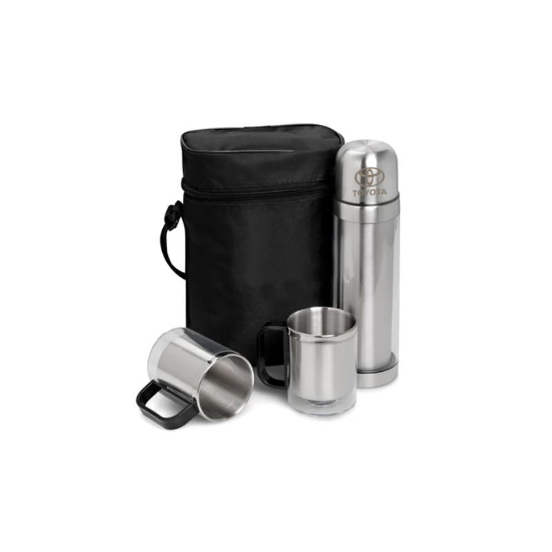 Double-Wall Flask & Mug Set 500ml